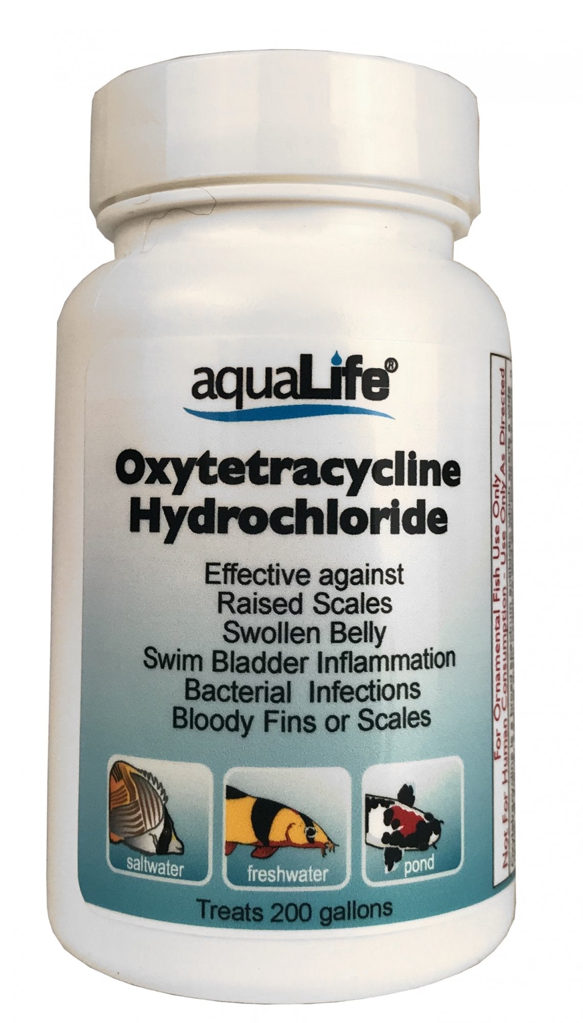 Oxytetracycline Hydrochloride Aquarium Medication - aquaLife