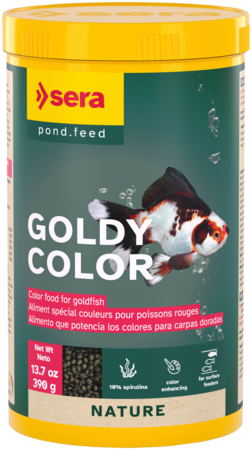 Goldy Color Spirulina Nature Goldfish Granules - Sera