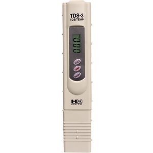 TDS-3 Handheld TDS Aquarium Meter & Thermometer with Carrying Case - HM Digital