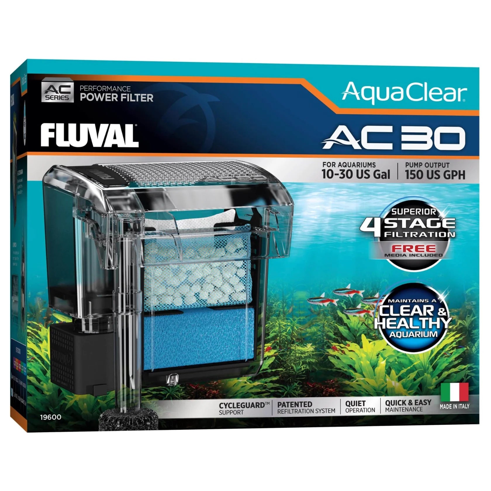 AquaClear Gen 2 HOB Power Filter - Fluval