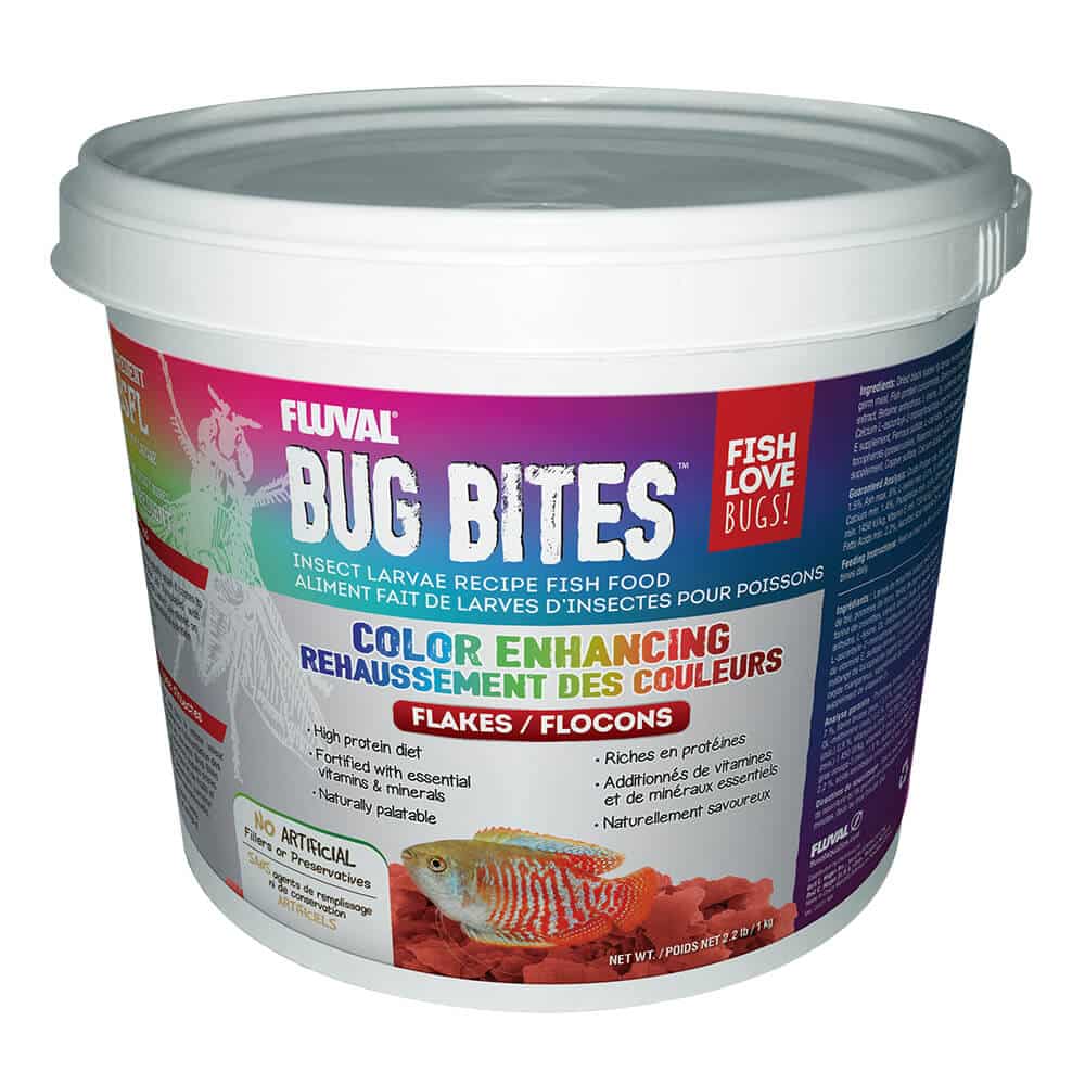 Bug Bites Color Enhancing Formula Flake - Fluval