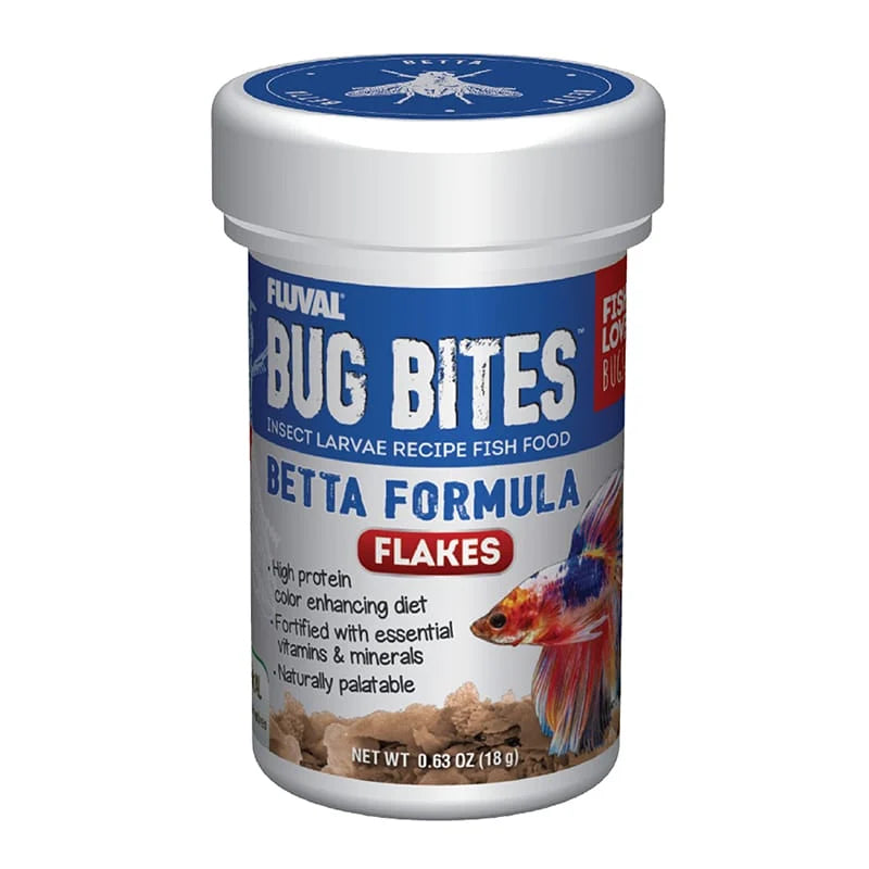 Bug Bites Betta Formula Flakes - Fluval