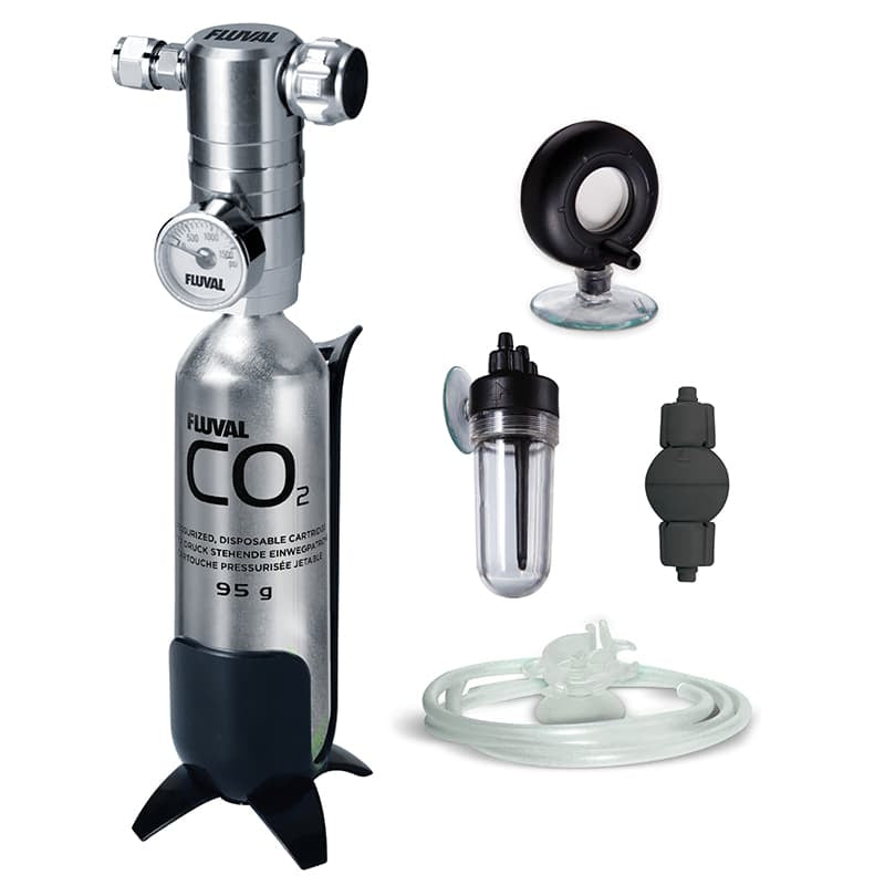 Disposable Cartridge Pressurized CO2 Kit - Fluval