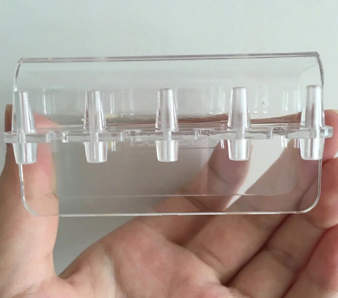 Acrylic 5-way Dosing Tube Holder