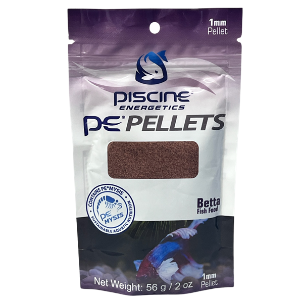 Betta Fish Food Mysis Pellets - Piscine Energetics