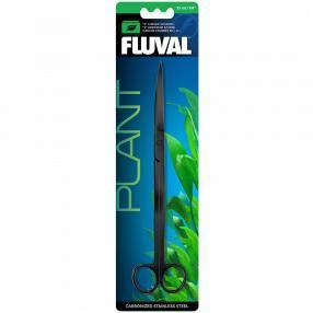 Double &quot;S&quot; Curved Black Stainless Steel Scissors - Fluval