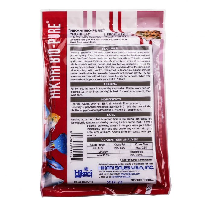 Bio-Pure Frozen Rotifers - Hikari