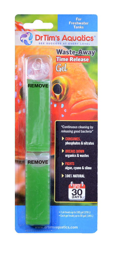 Waste-Away Natural Aquarium Bacteria Gel, Freshwater - Dr. Tim&#39;s