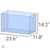 Rimless, Low-Iron Glass Aquarium 60-P (17 GAL) ADA Rimless Low-Iron Cube Garden Aquarium - Aqua Design Amano