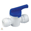 Push-Fit Plastic Valve 1/4&quot; Push-Fit Plastic Valve - ALA