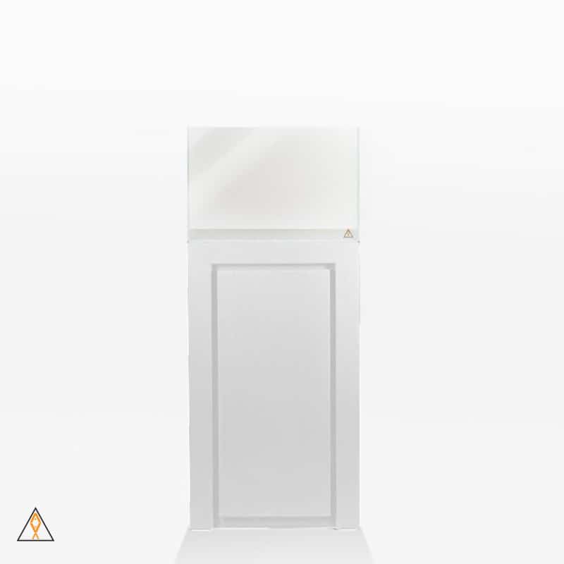 Rimless Aquarium White Aquacosm 45 Rimless Aquarium Set (10 GAL) - ALA