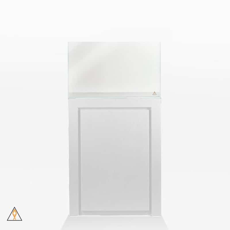 Rimless Aquarium White Aquacosm 60 Rimless Aquarium Set (17 GAL) - ALA