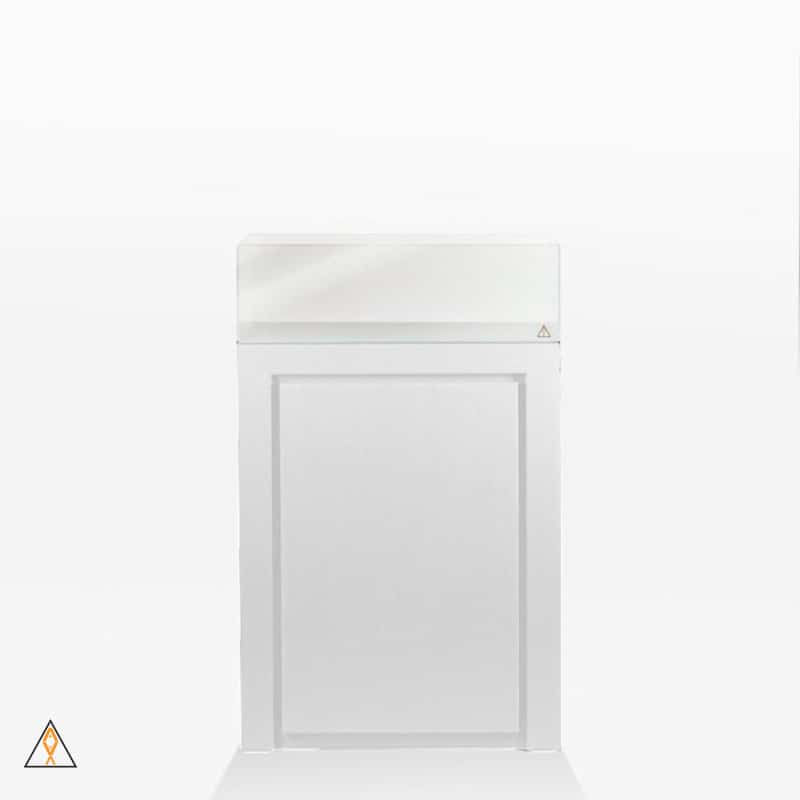 Rimless Aquarium White Aquacosm 60S Rimless Aquarium Set (8 GAL) - ALA