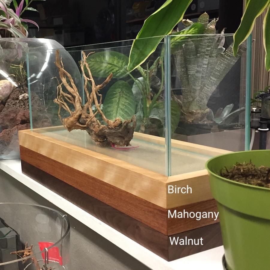 Aquarium Pedestal Hardwood Aquarium Pedestal - ALA