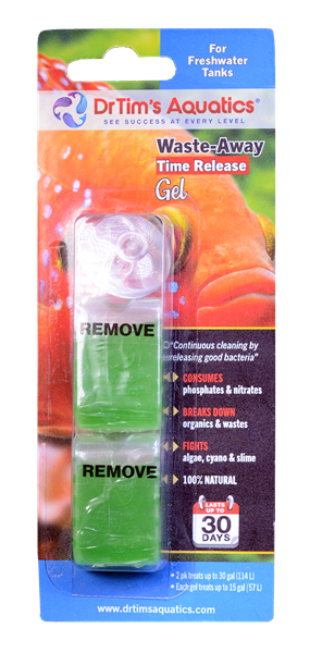 Waste-Away Natural Aquarium Bacteria Gel, Freshwater - Dr. Tim&#39;s