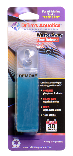 Waste-Away Natural Aquarium Bacteria Gel, Saltwater - Dr. Tim&#39;s