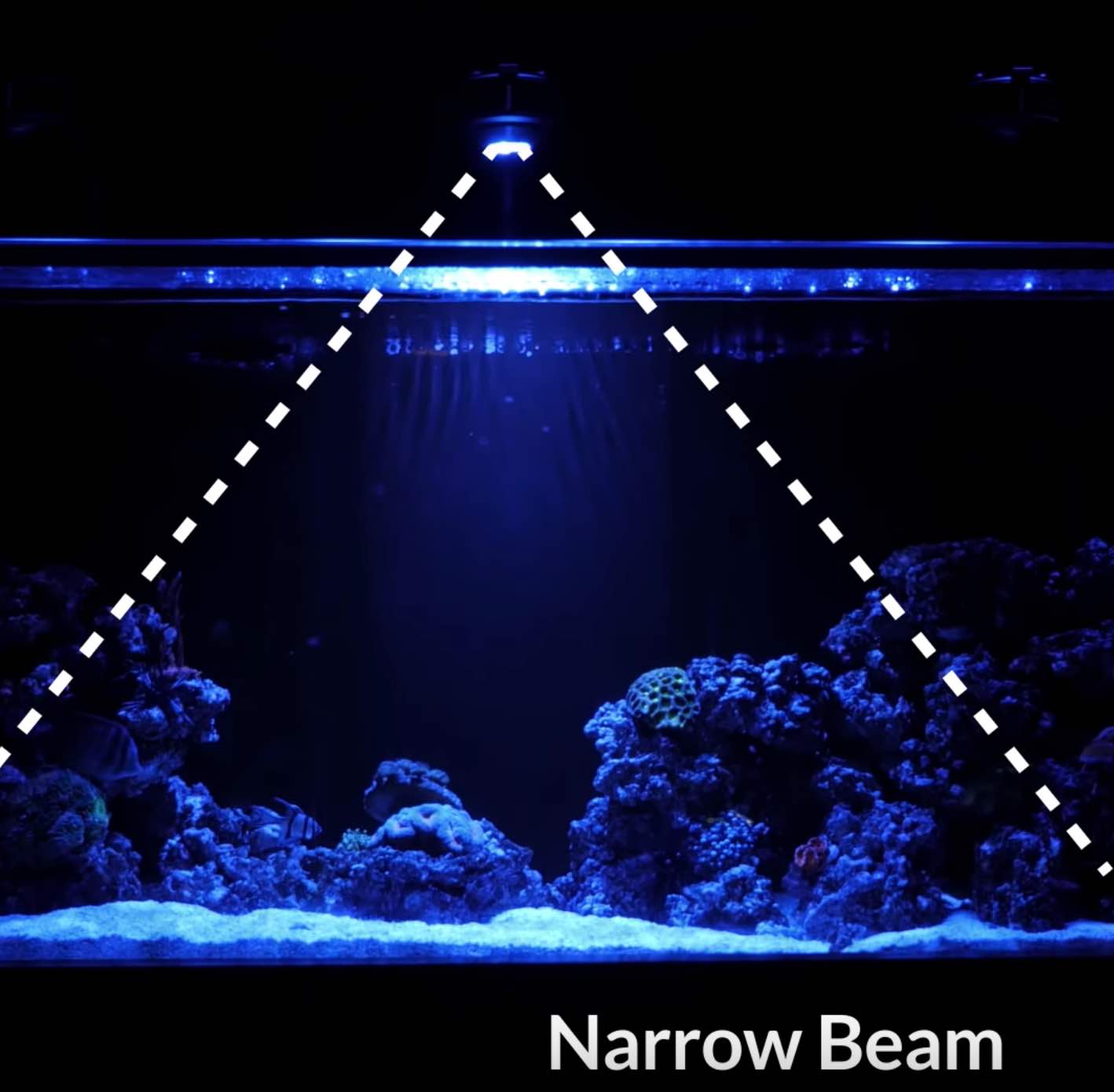 A360X Tuna Sun LED Freshwater Aquarium Light - Kessil