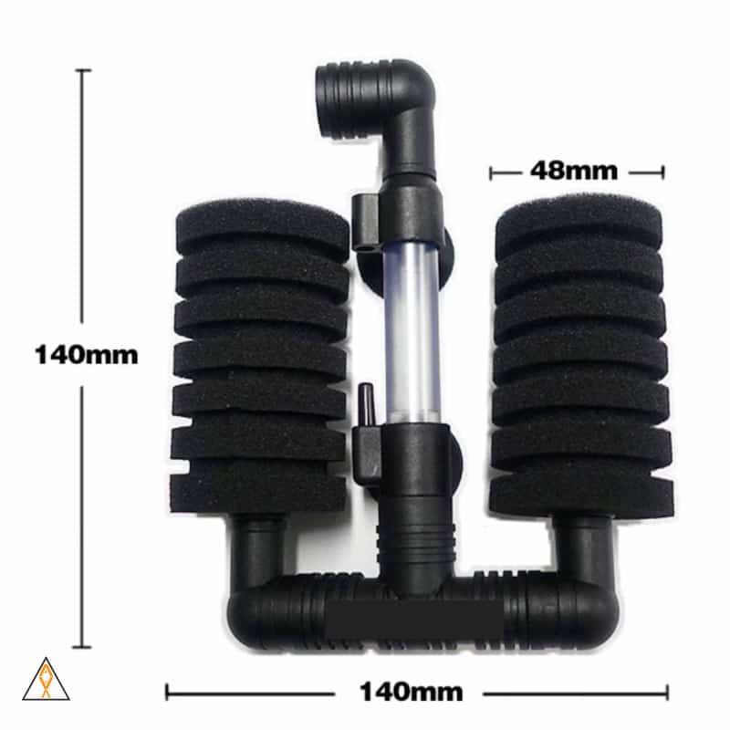 Aquarium Sponge Air Filter Air Powered Bio Filter Sponge - ALA