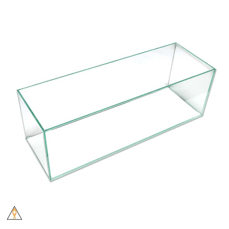 Rimless Aquarium Exquisite (22 GAL) 45° Low-iron Rimless Aquarium - Hydra