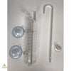 CO2 Bubble Counter Spiral Glass CO2 Bubble Counter - Mr. Aqua