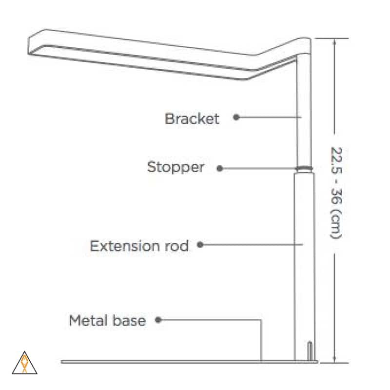 Flat Nano LED Stand - ONF
