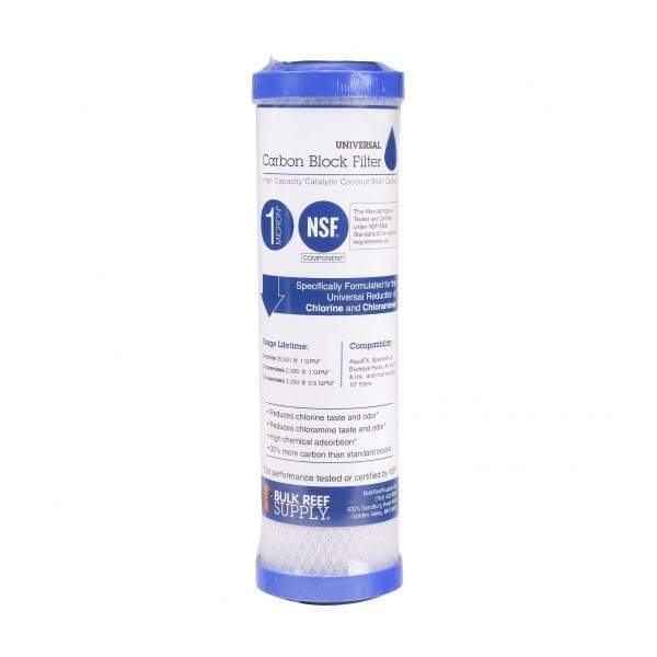 Reverse Osmosis Filter Replacement Universal Carbon Block Filter - Bulk Reef Supply