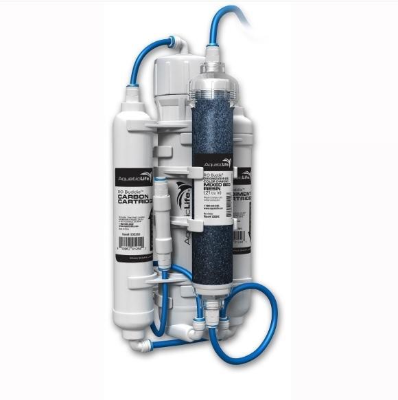 RO/DI Filter RO Buddie Reverse Osmosis / De-ionization System 50 GPD - AquaticLife