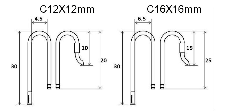 Adjustable Stainless Steel Canister Filter Pipe Set