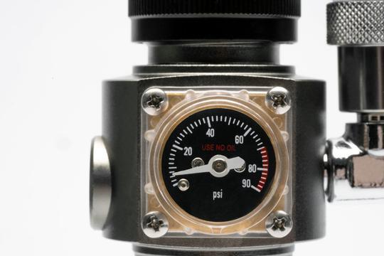 UNS Mini Dual Stage CO2 Regulator, CGA320 - Ultum Nature Systems