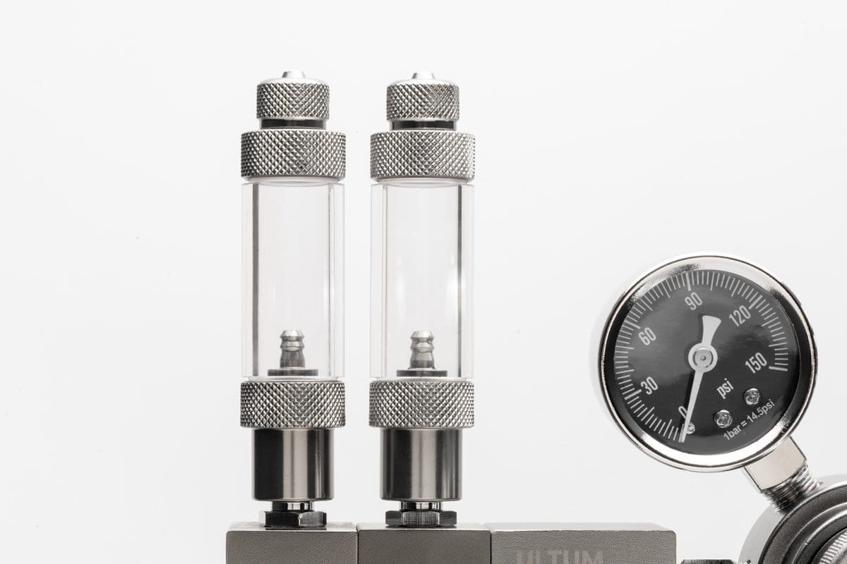 UNS Pro Dual Stage CO2 Regulator, CGA320 - Ultum Nature Systems