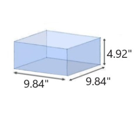 UNS 25S Ultra Clear Rimless Aquarium (2 GAL) - Ultum Nature Systems
